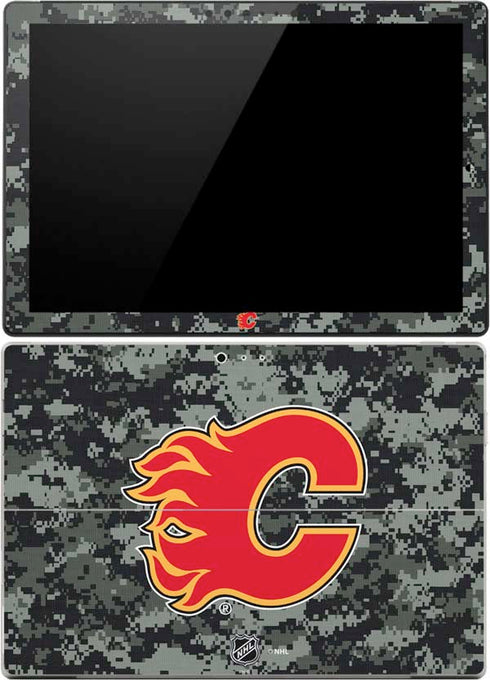 NHL Calgary Flames Camo Surface Pro (2017) Skin